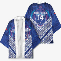 Toa Samoa Rugby Custom Kimono 40th Anniversary Samoan Siapo Pattern LT14 - Polynesian Pride