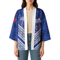 Toa Samoa Rugby Custom Kimono 40th Anniversary Samoan Siapo Pattern LT14 - Polynesian Pride