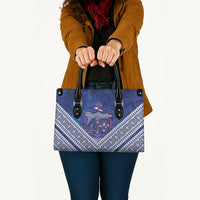 Toa Samoa Rugby Leather Bag 40th Anniversary Samoan Siapo Pattern LT14 - Polynesian Pride