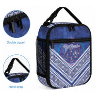 Toa Samoa Rugby Lunch Bag 40th Anniversary Samoan Siapo Pattern LT14 - Polynesian Pride