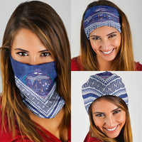 Toa Samoa Rugby Neck Gaiter 40th Anniversary Samoan Siapo Pattern LT14 - Polynesian Pride