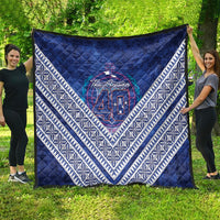 Toa Samoa Rugby Quilt 40th Anniversary Samoan Siapo Pattern LT14 - Polynesian Pride