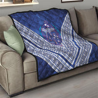 Toa Samoa Rugby Quilt 40th Anniversary Samoan Siapo Pattern LT14 - Polynesian Pride