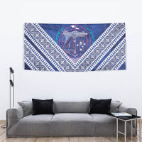 Toa Samoa Rugby Tapestry 40th Anniversary Samoan Siapo Pattern LT14 - Polynesian Pride