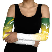 Cook Islands Rugby Custom Arm Sleeves Come On Kukis LT14 - Polynesian Pride