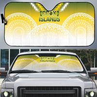 Cook Islands Rugby Auto Sun Shade Come On Kukis LT14 Multicolor - Polynesian Pride