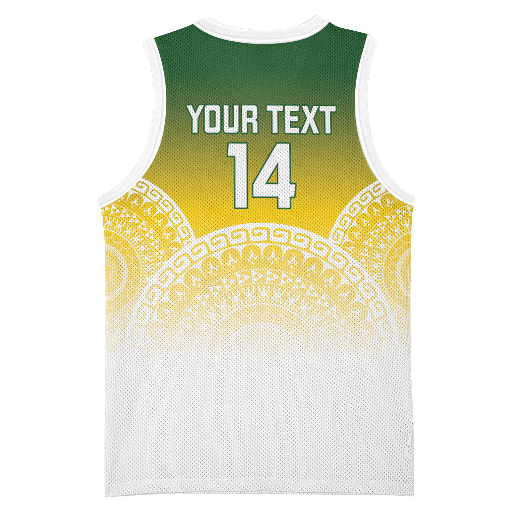 Cook Islands Rugby Custom Basketball Jersey Come On Kukis