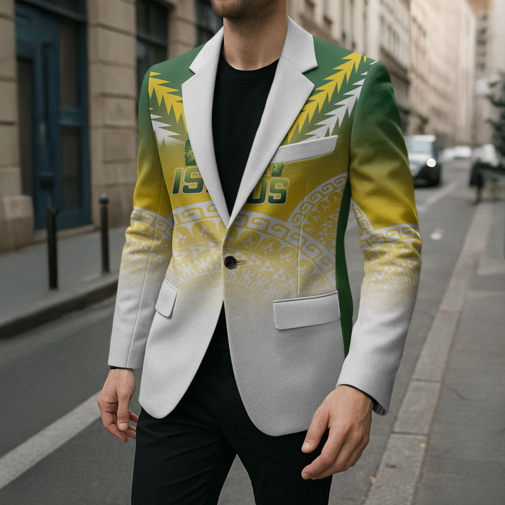 Cook Islands Rugby Custom Blazer Come On Kukis LT14 - Polynesian Pride