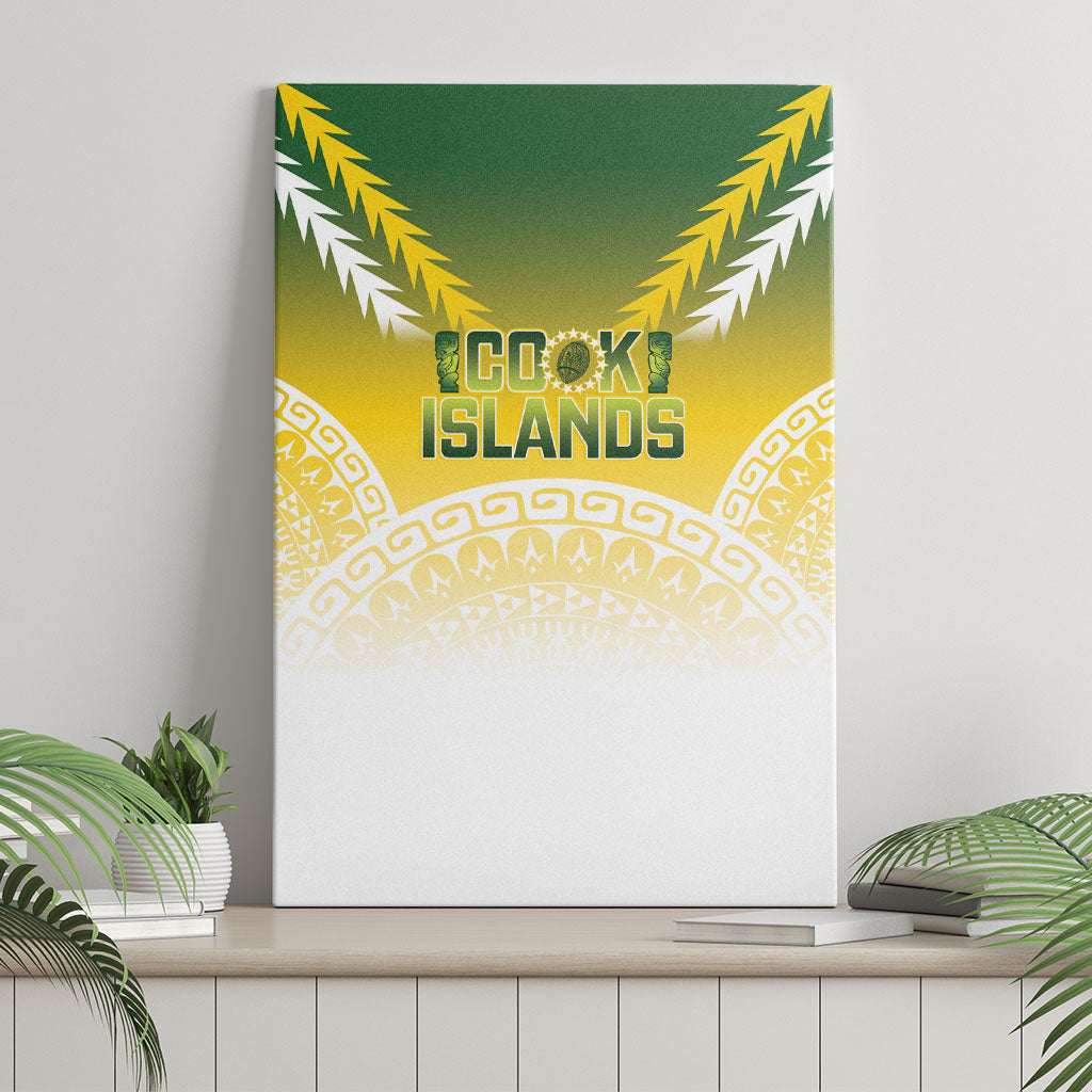Cook Islands Rugby Canvas Wall Art Come On Kukis LT14 - Polynesian Pride