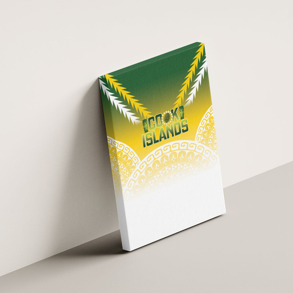 Cook Islands Rugby Canvas Wall Art Come On Kukis LT14 - Polynesian Pride
