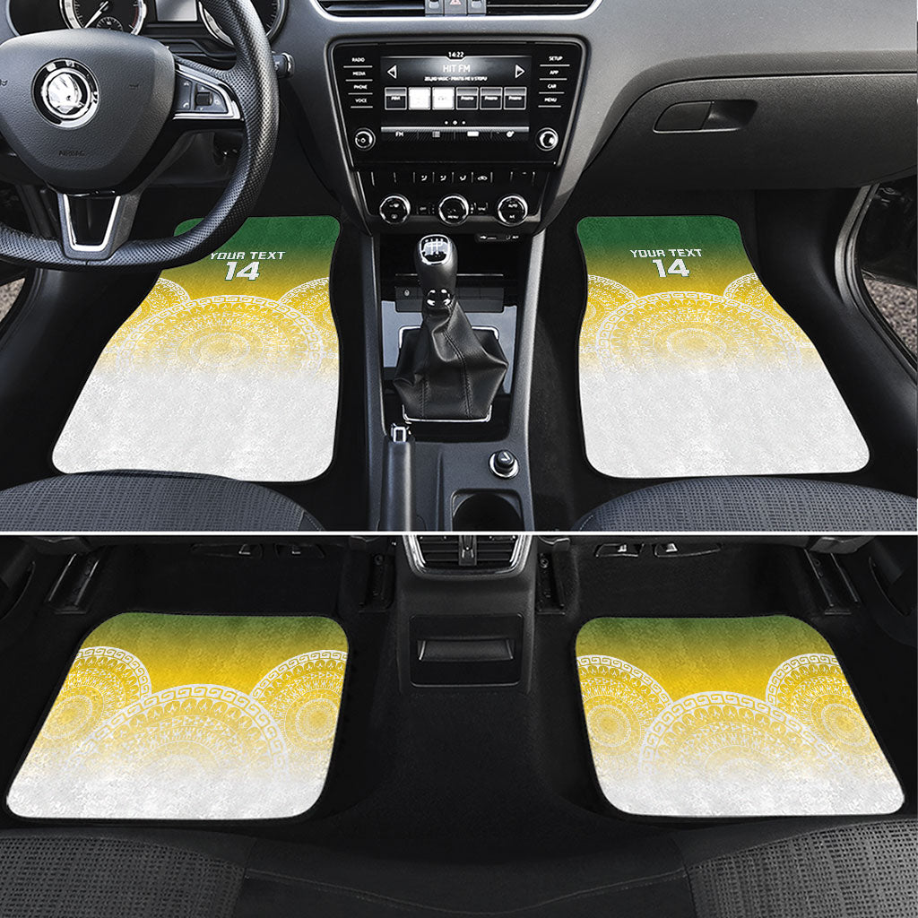 Cook Islands Rugby Custom Car Mats Come On Kukis LT14 Set 4pcs Multicolor - Polynesian Pride