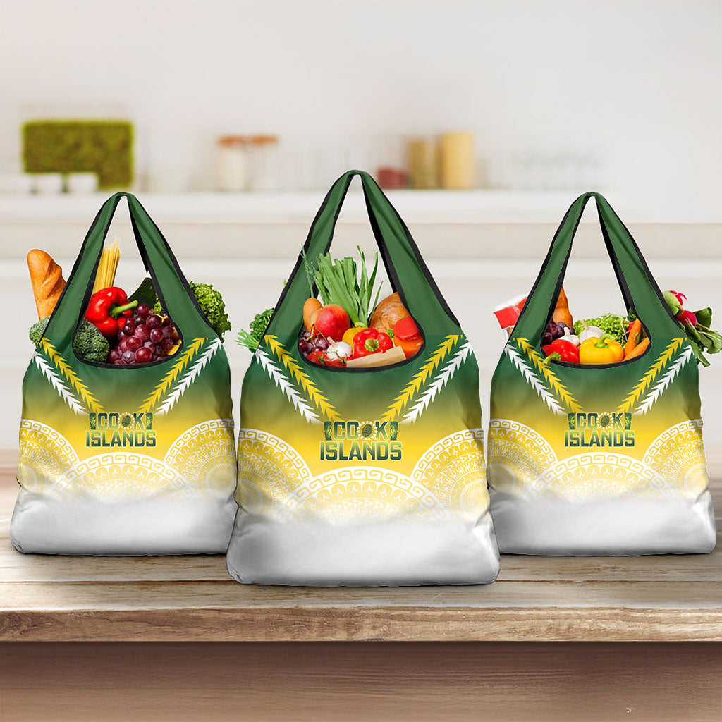 Cook Islands Rugby Grocery Bag Come On Kukis LT14 3-pack One Size Multicolor - Polynesian Pride