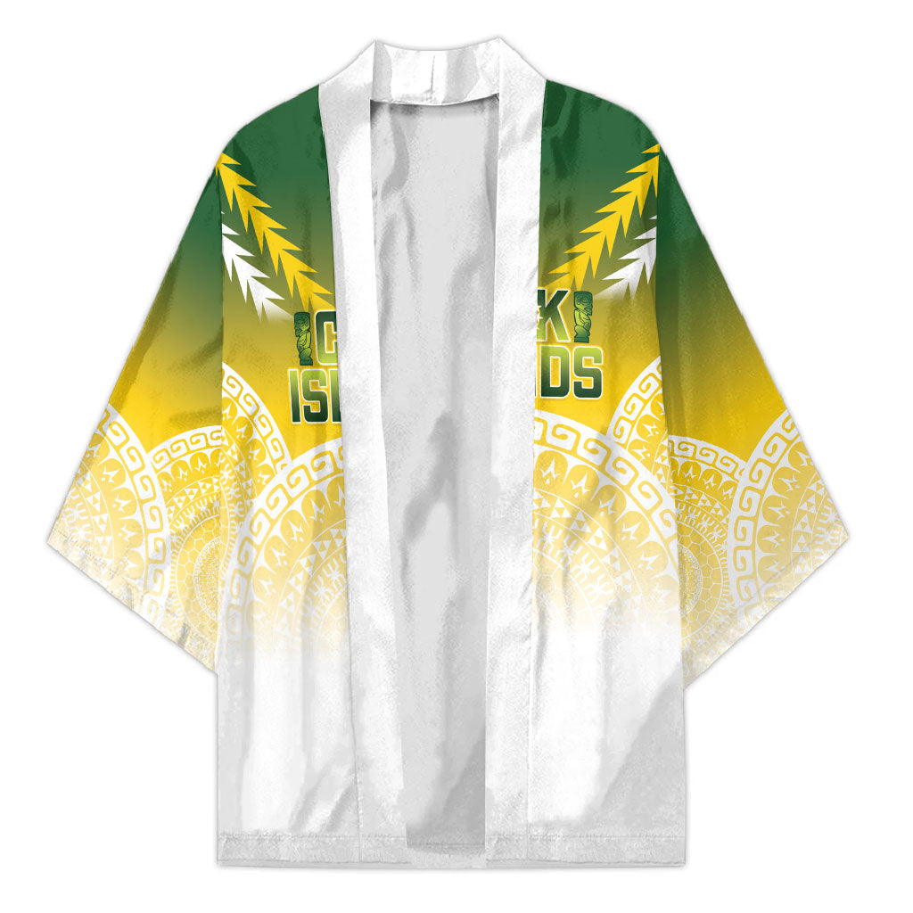 Cook Islands Rugby Custom Kimono Come On Kukis LT14 Unisex Multicolor - Polynesian Pride