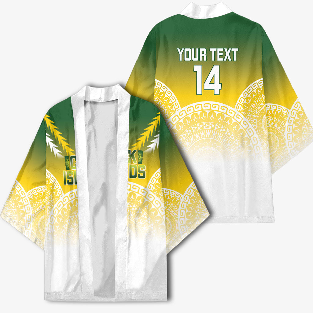 Cook Islands Rugby Custom Kimono Come On Kukis LT14 - Polynesian Pride