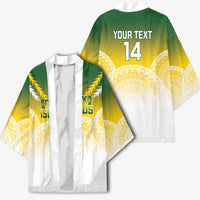 Cook Islands Rugby Custom Kimono Come On Kukis LT14 - Polynesian Pride