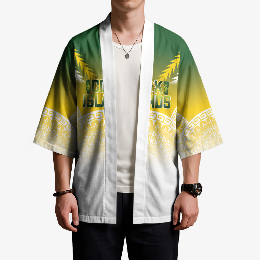 Cook Islands Rugby Custom Kimono Come On Kukis LT14 - Polynesian Pride