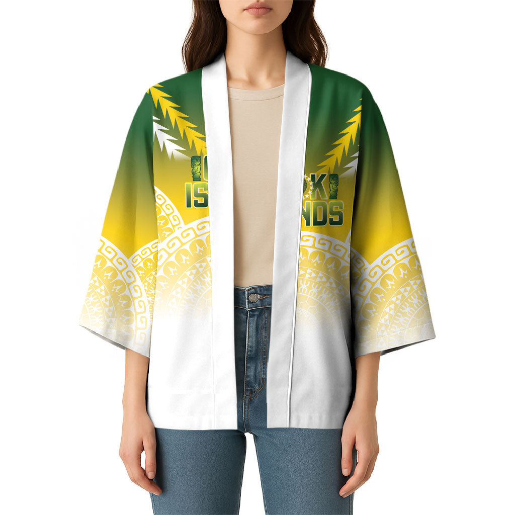 Cook Islands Rugby Custom Kimono Come On Kukis LT14 - Polynesian Pride