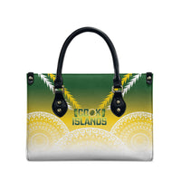 Cook Islands Rugby Leather Bag Come On Kukis