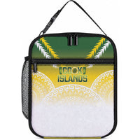 Cook Islands Rugby Lunch Bag Come On Kukis LT14 10.2 × 8.3 × 4.3 inch Multicolor - Polynesian Pride