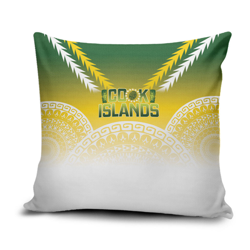 Cook Islands Rugby Pillow Cover Come On Kukis LT14 Multicolor - Polynesian Pride