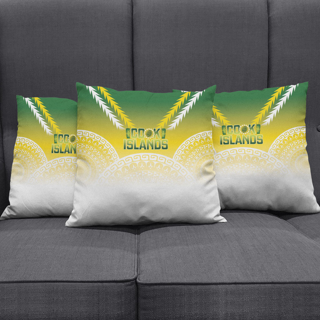 Cook Islands Rugby Pillow Cover Come On Kukis LT14 - Polynesian Pride