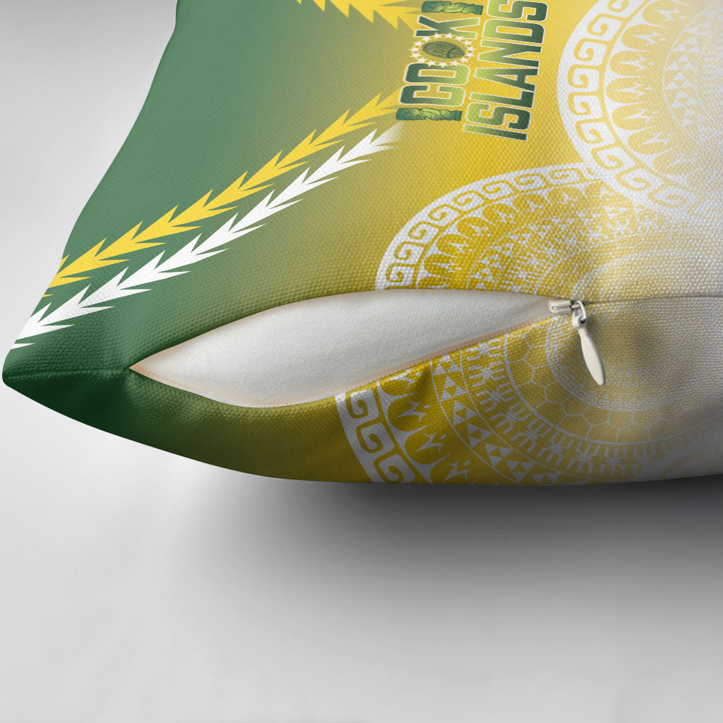 Cook Islands Rugby Pillow Cover Come On Kukis LT14 - Polynesian Pride