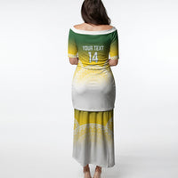 Cook Islands Rugby Custom Puletasi Come On Kukis