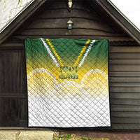 Cook Islands Rugby Quilt Come On Kukis LT14 - Polynesian Pride