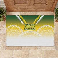 Cook Islands Rugby Rubber Doormat Come On Kukis