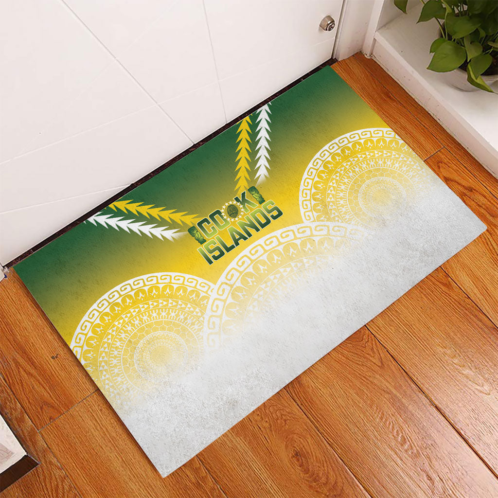 Cook Islands Rugby Rubber Doormat Come On Kukis