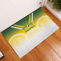 Cook Islands Rugby Rubber Doormat Come On Kukis