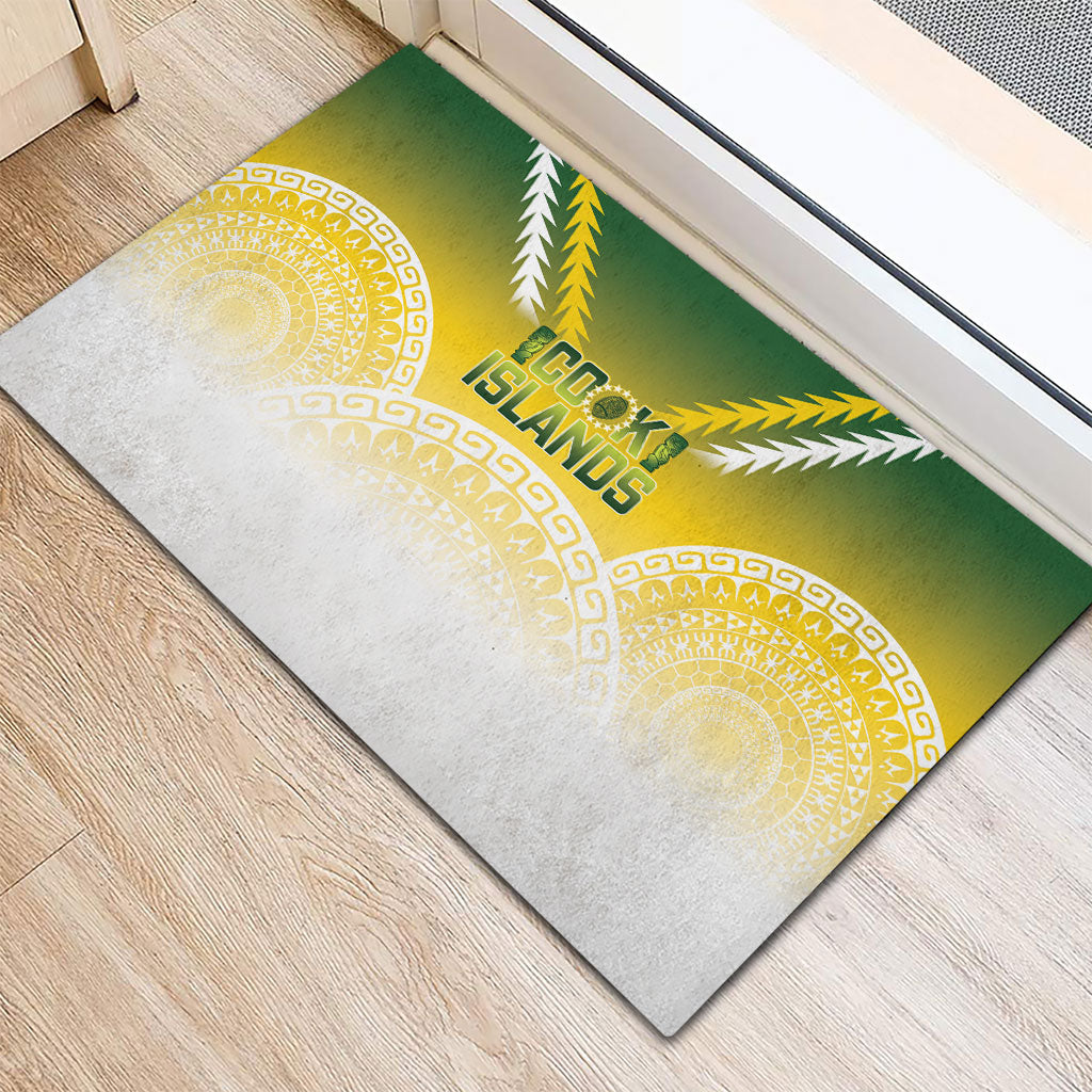 Cook Islands Rugby Rubber Doormat Come On Kukis