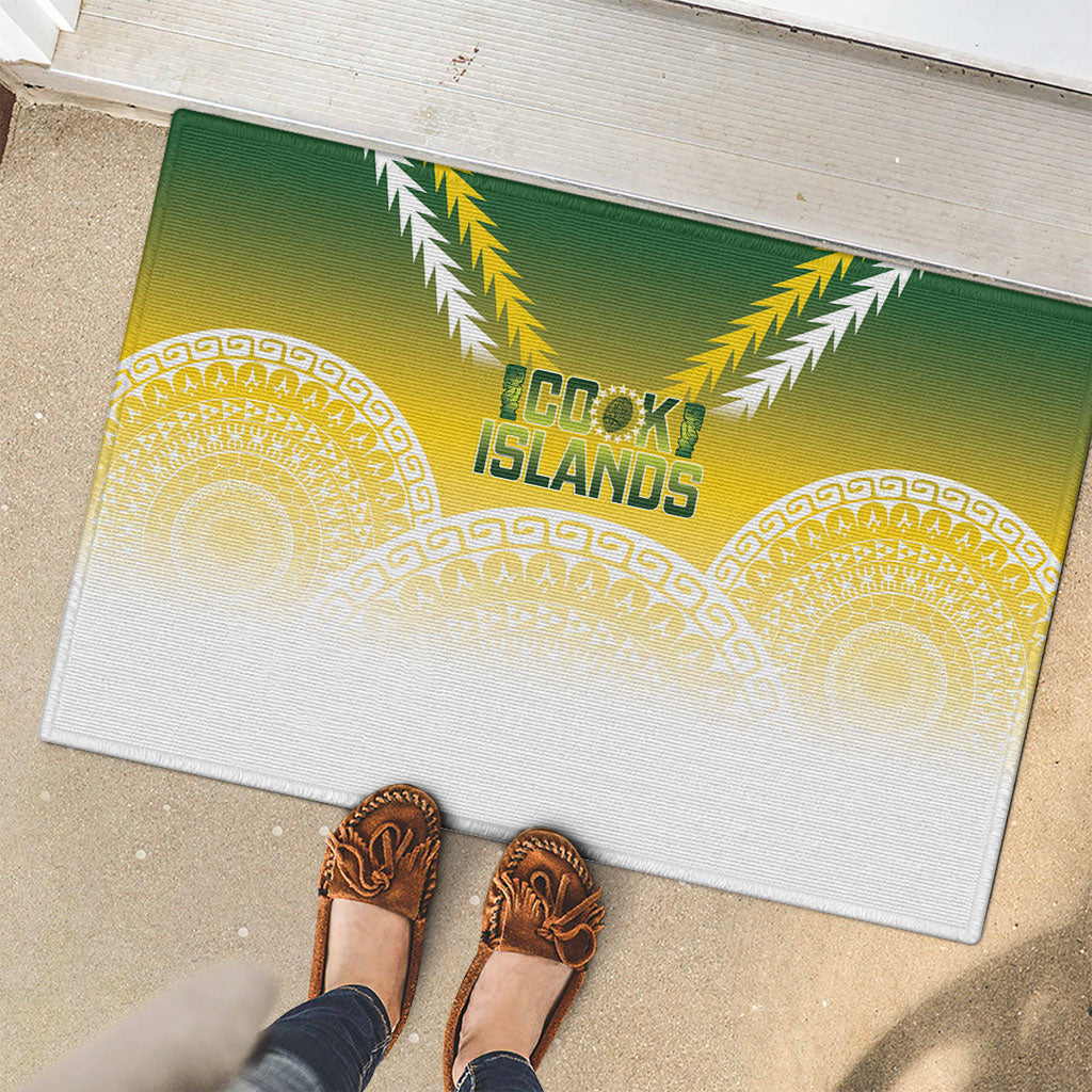 Cook Islands Rugby Rubber Doormat Come On Kukis