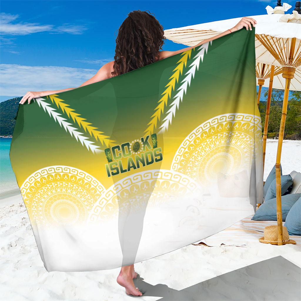 Cook Islands Rugby Sarong Come On Kukis LT14 One Size 44 x 66 inches Multicolor - Polynesian Pride