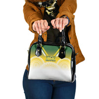 Cook Islands Rugby Shoulder Handbag Come On Kukis LT14 One Size Multicolor - Polynesian Pride