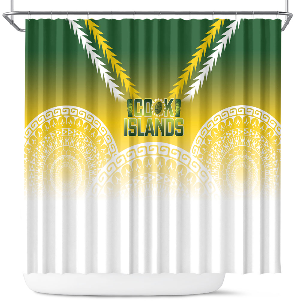 Cook Islands Rugby Shower Curtain Come On Kukis
