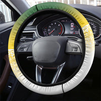Cook Islands Rugby Steering Wheel Cover Come On Kukis LT14 - Polynesian Pride