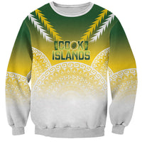 Cook Islands Rugby Custom Sweatshirt Come On Kukis