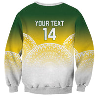 Cook Islands Rugby Custom Sweatshirt Come On Kukis