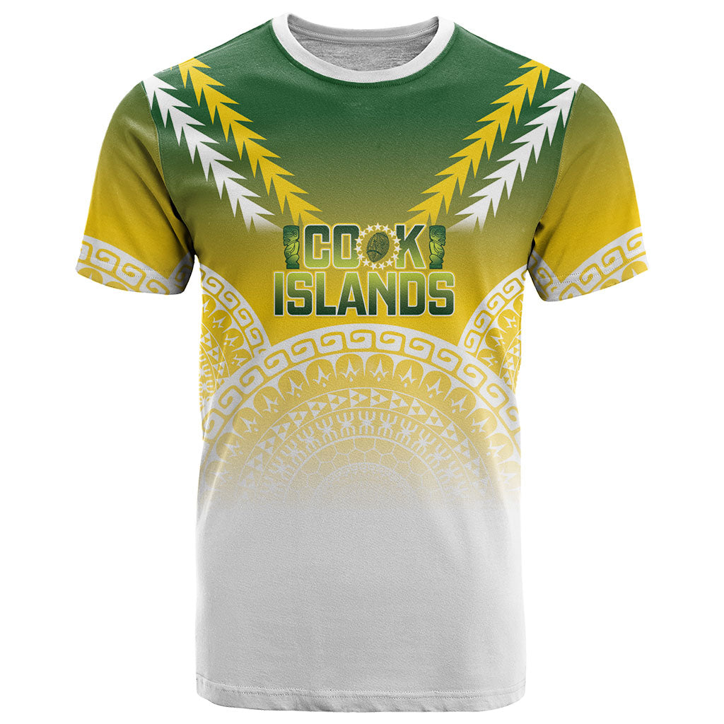 Cook Islands Rugby Custom T Shirt Come On Kukis LT14 Multicolor - Polynesian Pride