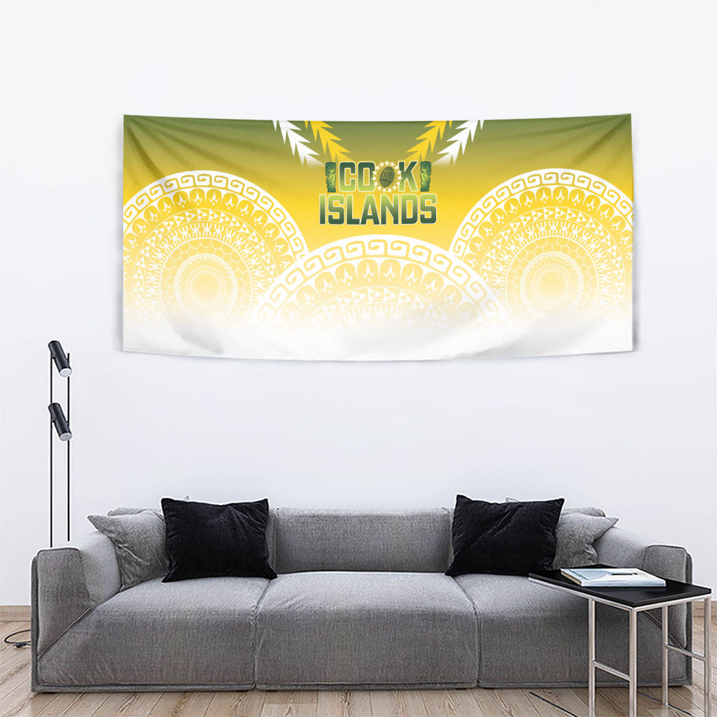 Cook Islands Rugby Tapestry Come On Kukis LT14 - Polynesian Pride