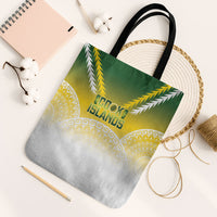 Cook Islands Rugby Tote Bag Come On Kukis LT14 Black Strap One Size Multicolor - Polynesian Pride
