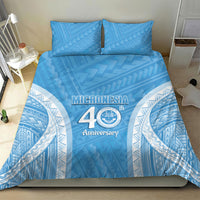 Federated States of Micronesia Independence Day Bedding Set FSM 40th Anniversary Proud LT14 - Polynesian Pride