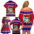 Custom Guam Christmas Family Matching Off Shoulder Short Dress and Hawaiian Shirt Guaman Santas Felis Pasgua LT14 - Polynesian Pride