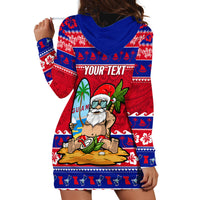 Custom Guam Christmas Hoodie Dress Guaman Santas Felis Pasgua LT14 - Polynesian Pride