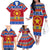 Custom Philippines Christmas Family Matching Off Shoulder Long Sleeve Dress and Hawaiian Shirt Filipino Parol Maligayang Pasko LT14 - Polynesian Pride