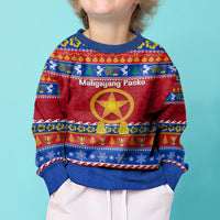 Custom Philippines Christmas Kid Ugly Christmas Sweater Filipino Parol Maligayang Pasko LT14 - Polynesian Pride