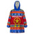 Custom Philippines Christmas Wearable Blanket Hoodie Filipino Parol Maligayang Pasko LT14 One Size Blue - Polynesian Pride