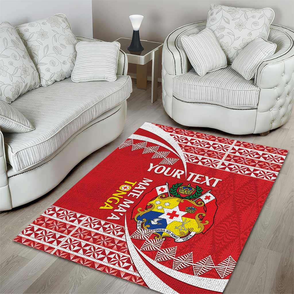 Custom Mate Maa Tonga Area Rug 2024 Go Champions
