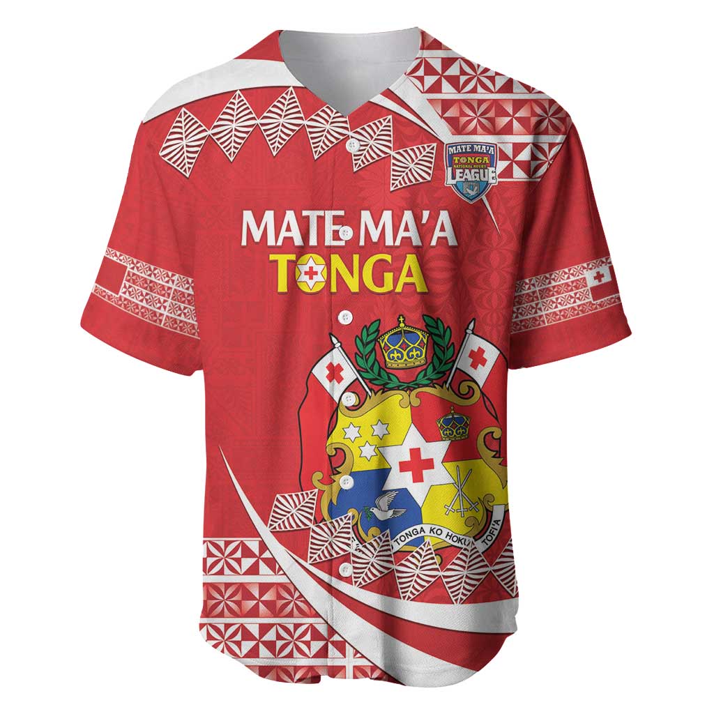 Custom Mate Maa Tonga Baseball Jersey 2024 Go Champions